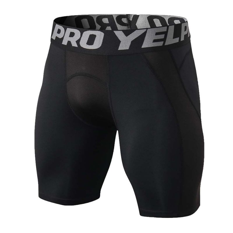 Men Quick Dry Shorts Running Leggings Running Tights Gym Training Fitness Sport Shorts Leggings Male Underwear