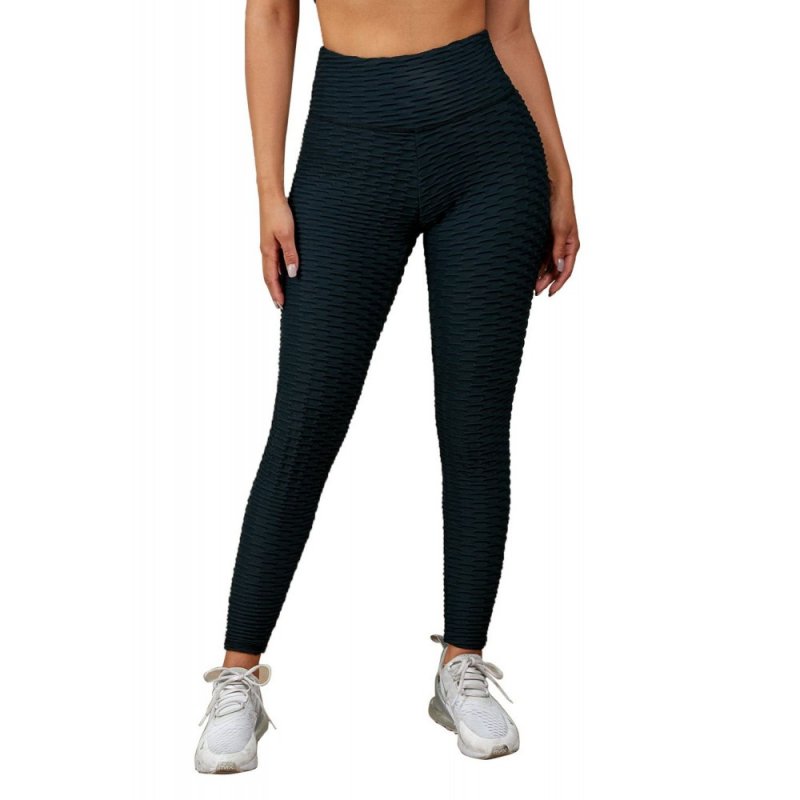 Black Yoga Gym Butt Lift Sport Leggings